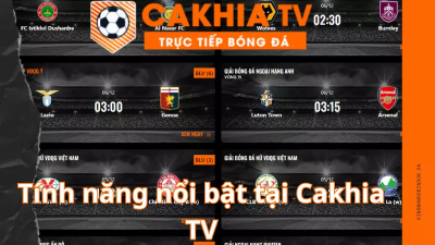 CakhiaTV - Xem bóng đá thả ga, giải trí miễn phí 100%